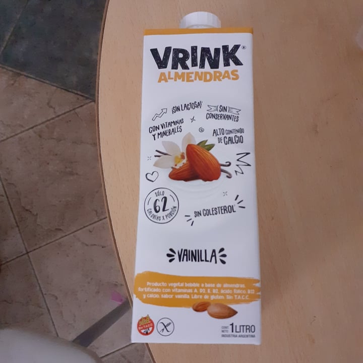 review photo of Vrink Vrink Vainilla de Almendra shared by @javinrxvegan on 10 Oct 2021 - review