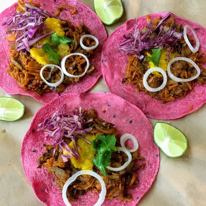 photo of La Pitahaya Vegana Tacos De Pastor shared by @darkxocolatl on  29 Sep 2020 - review