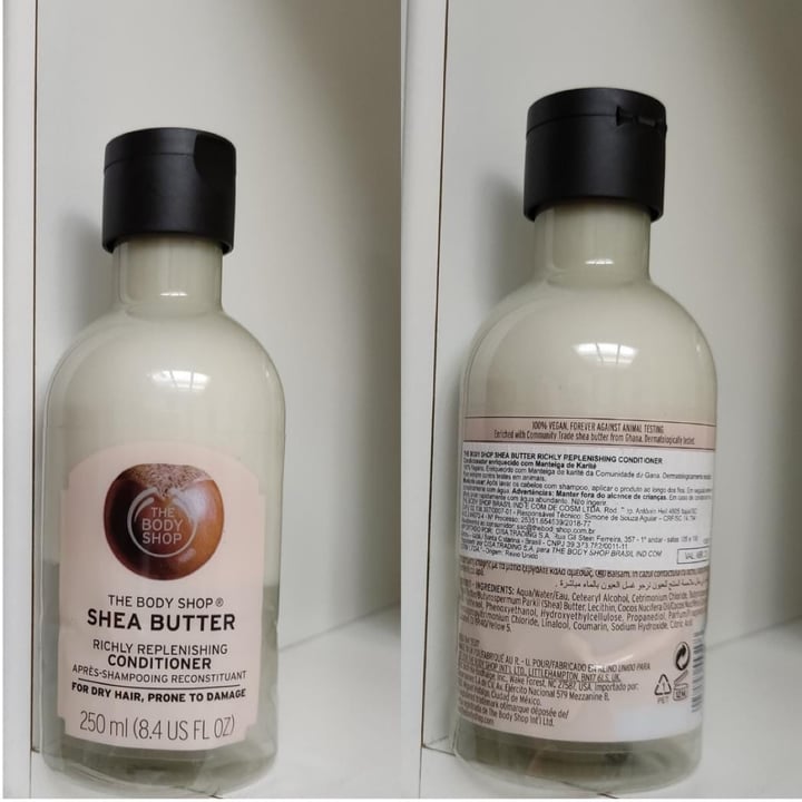 photo of The Body Shop Shea Butter conditioner shared by @gigennari on  08 May 2022 - review
