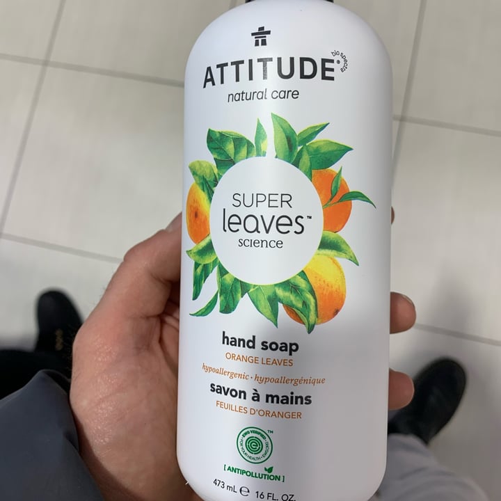 photo of ATTITUDE Super Leaves Hand Soap shared by @isafaciano on  21 Nov 2021 - review