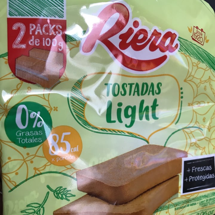 photo of Riera Tostadas light shared by @ashngash44 on  04 Nov 2020 - review