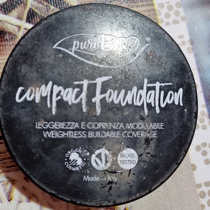 photo of PuroBIO Cosmetico Compact Foundation shared by @francy82 on  05 Dec 2021 - review