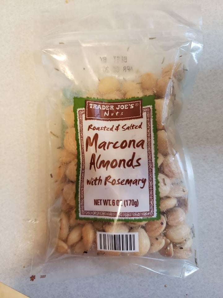 Trader Joe's Marcona Almonds with Rosemary Review abillion