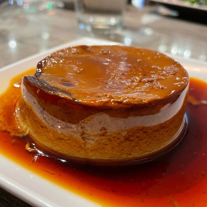 photo of (Vegan Food Garden Grove) Inner Peace Cafe Flan shared by @katfrench on  04 Oct 2021 - review