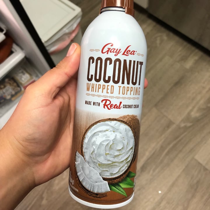 photo of Gay Lea Coconut Whipped Cream shared by @valeskafreire on  12 Jul 2021 - review
