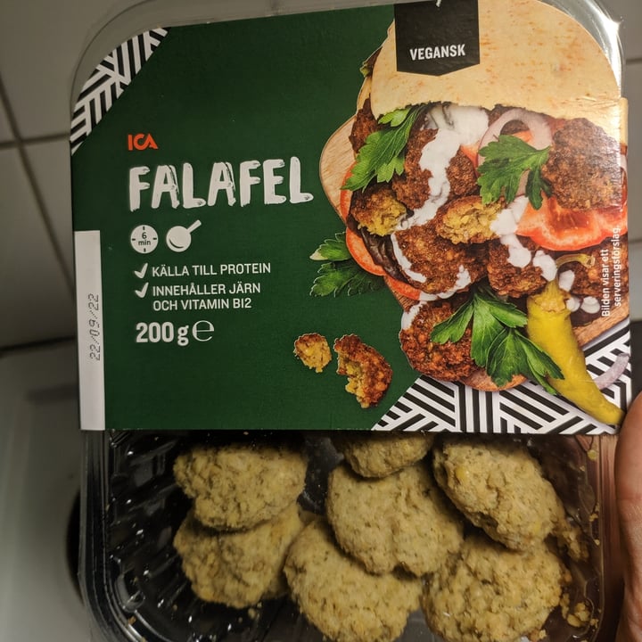 photo of ICA falafel shared by @lauraarual on  22 Sep 2022 - review
