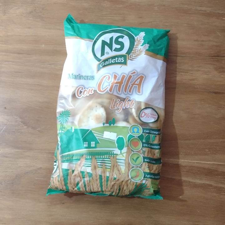 photo of NS Galletas Galletas Marineras con Chia Light shared by @sofiavazquezotero on  09 Jan 2022 - review