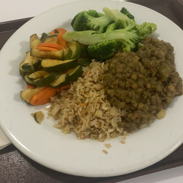review photo of Loving Hut Buffet line shared by @angyzam on 14 Jul 2022 - review