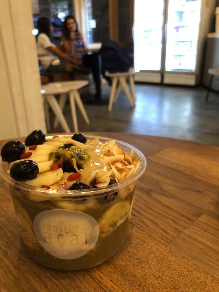 photo of Project Açaí Supergreens acai bowl shared by @wildvegann on  04 Jul 2018 - review