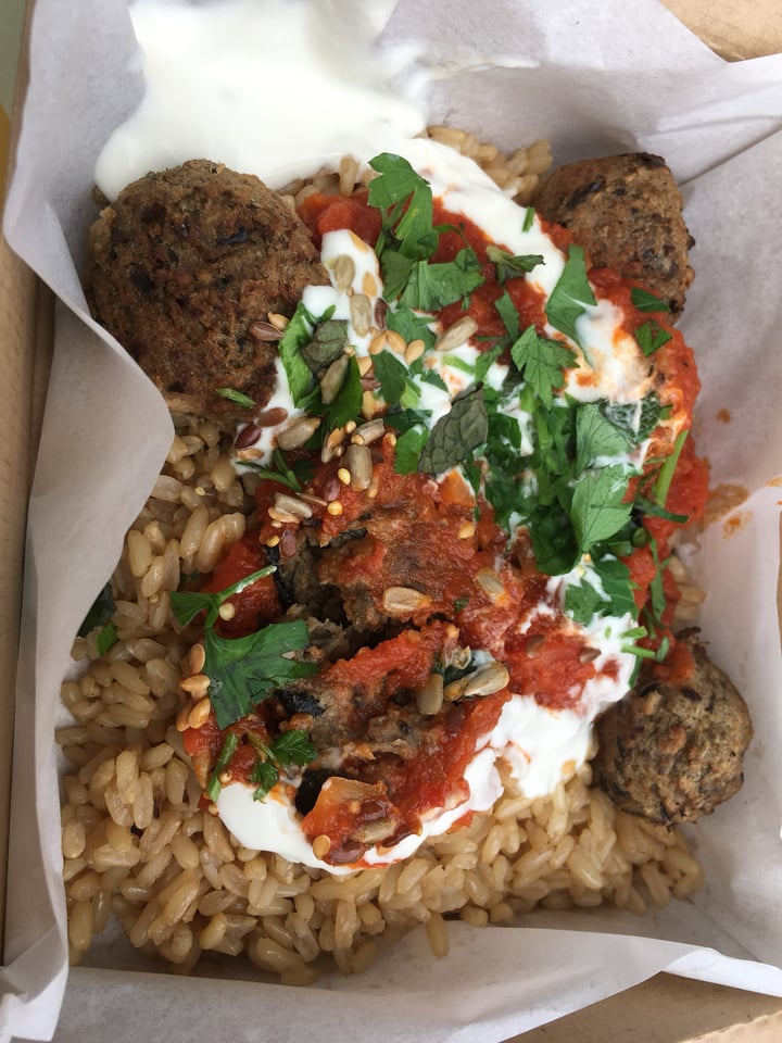 photo of LEON Meatless Meatballs shared by @equivegan on  24 May 2018 - review