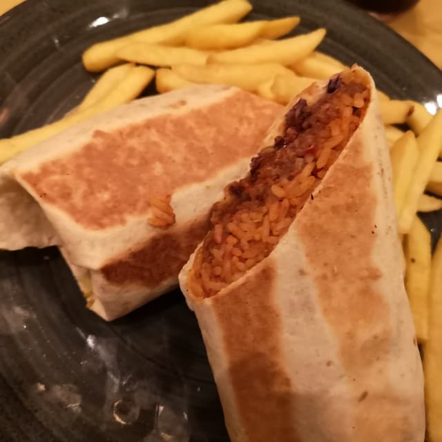 Foto del plato “Caledo Burrito”