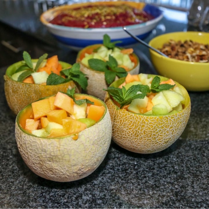 review photo of The Village De'Vine Melon dessert and sorbet shared by @melvdm on 20 Jul 2021 - review