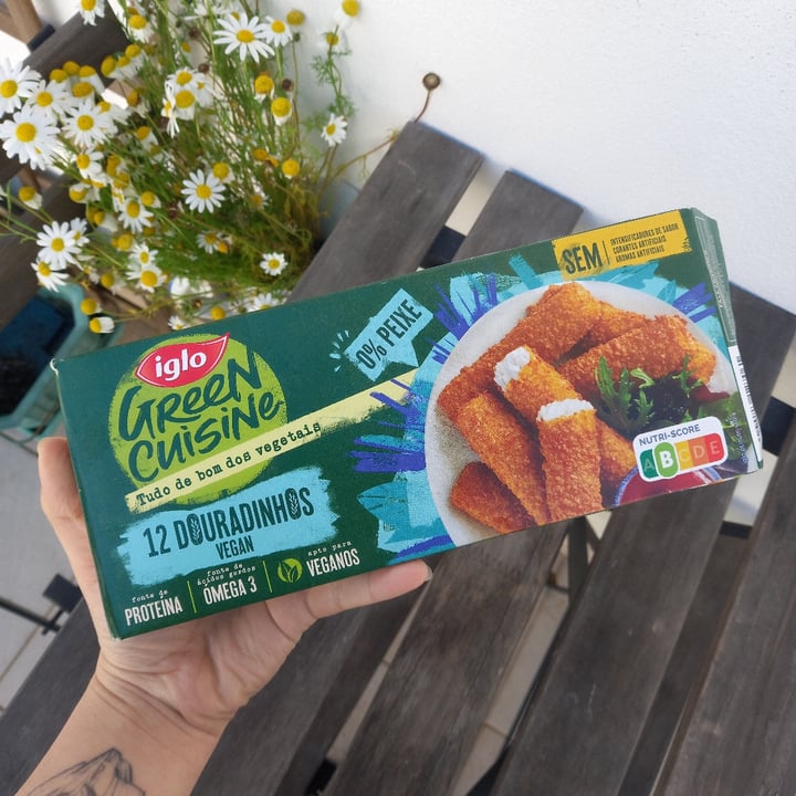 photo of iglo Green Cuisine Vegane Fischstäbchen shared by @janineoliveira99 on  21 Feb 2022 - review