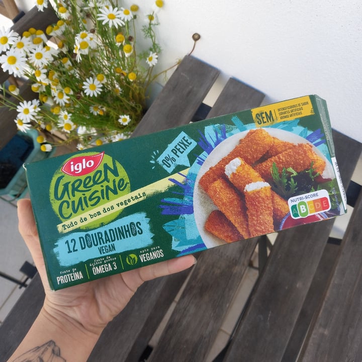 review photo of iglo Green Cuisine Vegane Fischstäbchen shared by @janineoliveira99 on 21 Feb 2022 - review