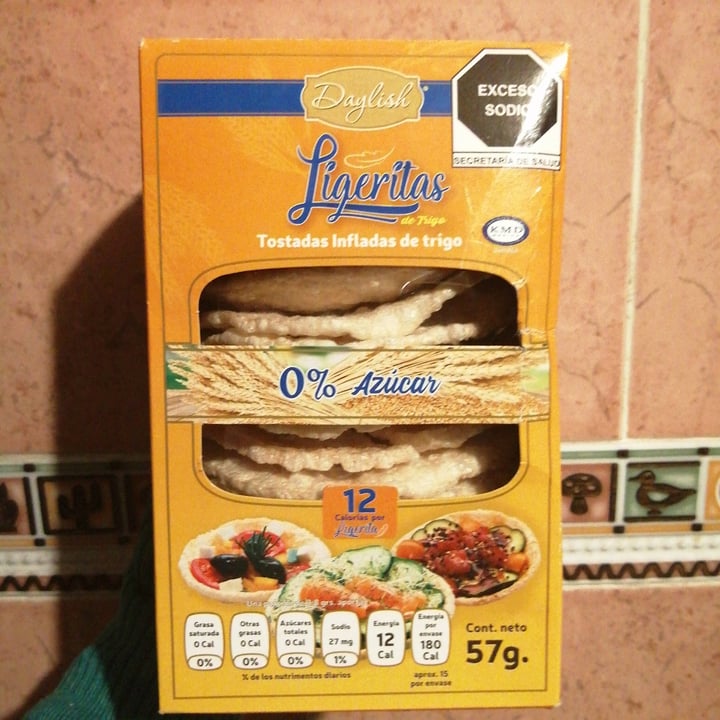 photo of Daylish Tostadas Infladas De TRIGO shared by @saidfaccio16 on  22 Mar 2021 - review