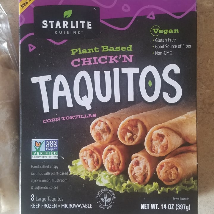 photo of Starlite Cuisine Vegan “Chicken Style” Taquitos shared by @ivysaurus on  10 Aug 2021 - review