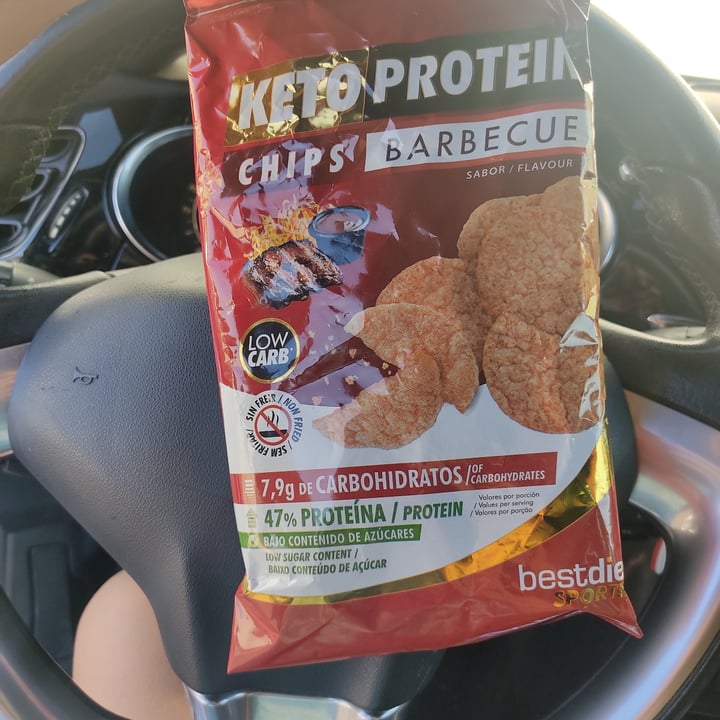 photo of Bestdiet Sport Keto Protein , Chips Barbecue shared by @fredoomfortheanimals on  24 Aug 2022 - review