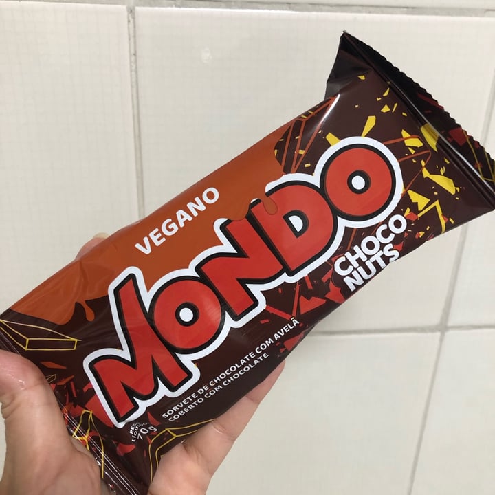 photo of Mondo Sorvete picolé Chocolate com Avelã shared by @monalisatc on  28 Aug 2022 - review