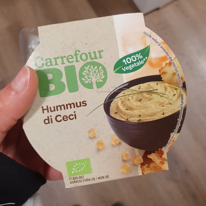 photo of Carrefour Bio Hummus di ceci shared by @alr on  30 Nov 2021 - review