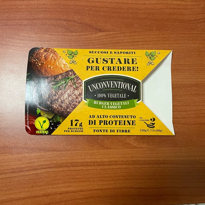 review photo of Unconventional Burger Vegetale Classico - Classic Burger shared by @myrtleberries on 23 Apr 2022 - review
