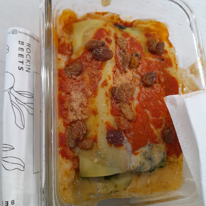 review photo of Rockin Beets Cannelloni Napoletani Con Spinaci shared by @annaveglover on 24 May 2022 - review