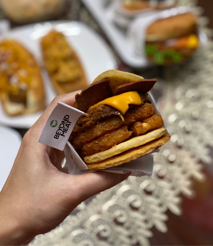 photo of Veggie Dojo MIGHTY Maple Stack ( BEYOND MEAT ) shared by @cocothekoala on  08 May 2020 - review