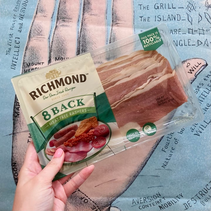 photo of Richmond 8 Back Meat-Free Rashers shared by @katelouisepowell on  26 Aug 2022 - review