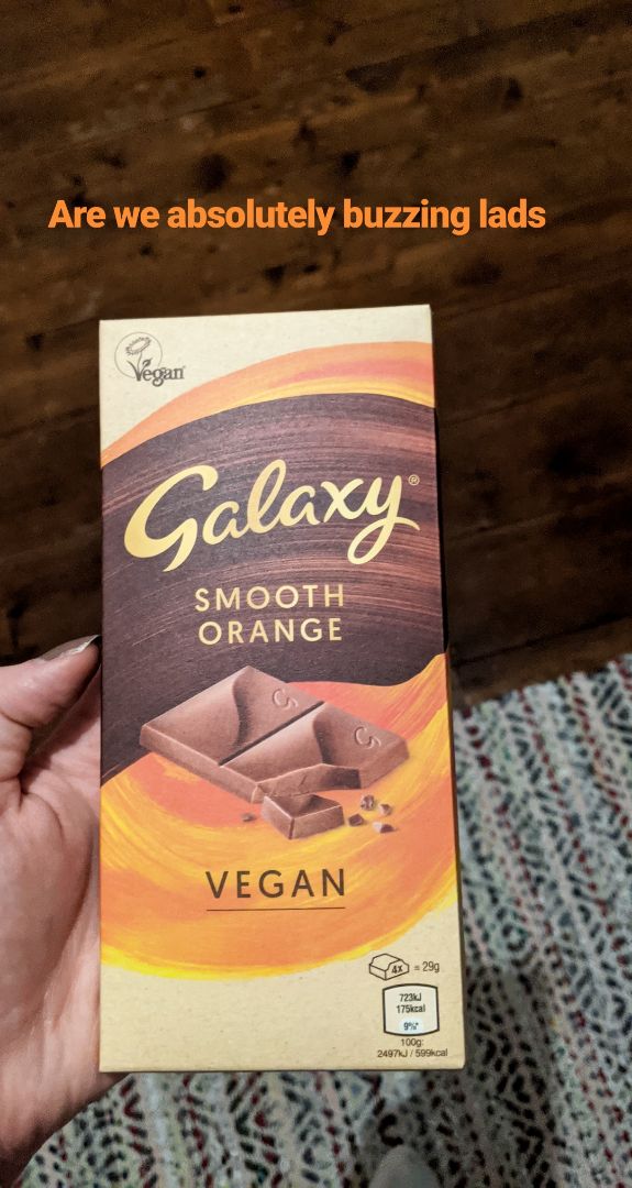 photo of Galaxy Galaxy Smooth Orange shared by @pippajane on  30 Dec 2019 - review