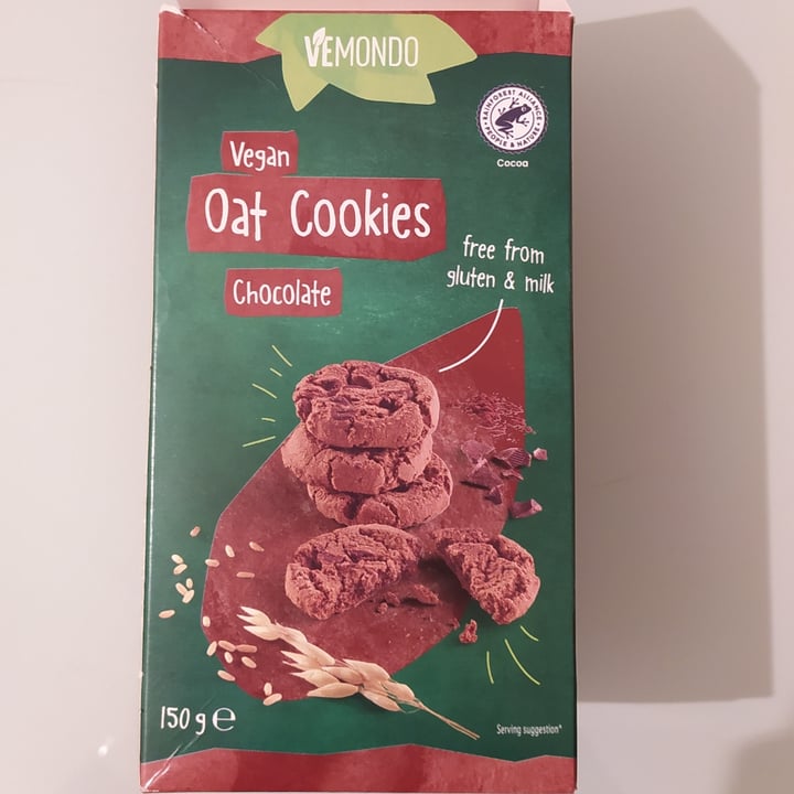 photo of Vemondo Vegan Oat Cookies Chocolate shared by @mmmara on  16 Nov 2022 - review