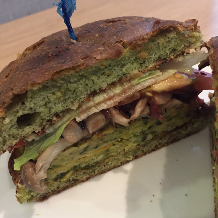 photo of Cedele Bakery Café Spinach and lentils burger shared by @lisab on  16 May 2019 - review