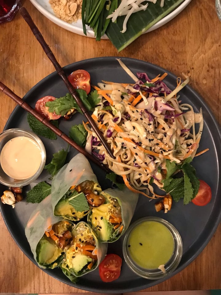 photo of KOKO GREEN Vegan & Raw food Summer Rolls And Noodles shared by @veggiessisters on  15 Dec 2019 - review