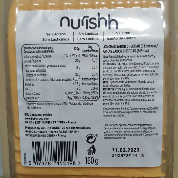review photo of Nurishh Cheddar Slices shared by @marialorodrigues on 26 Nov 2022 - review