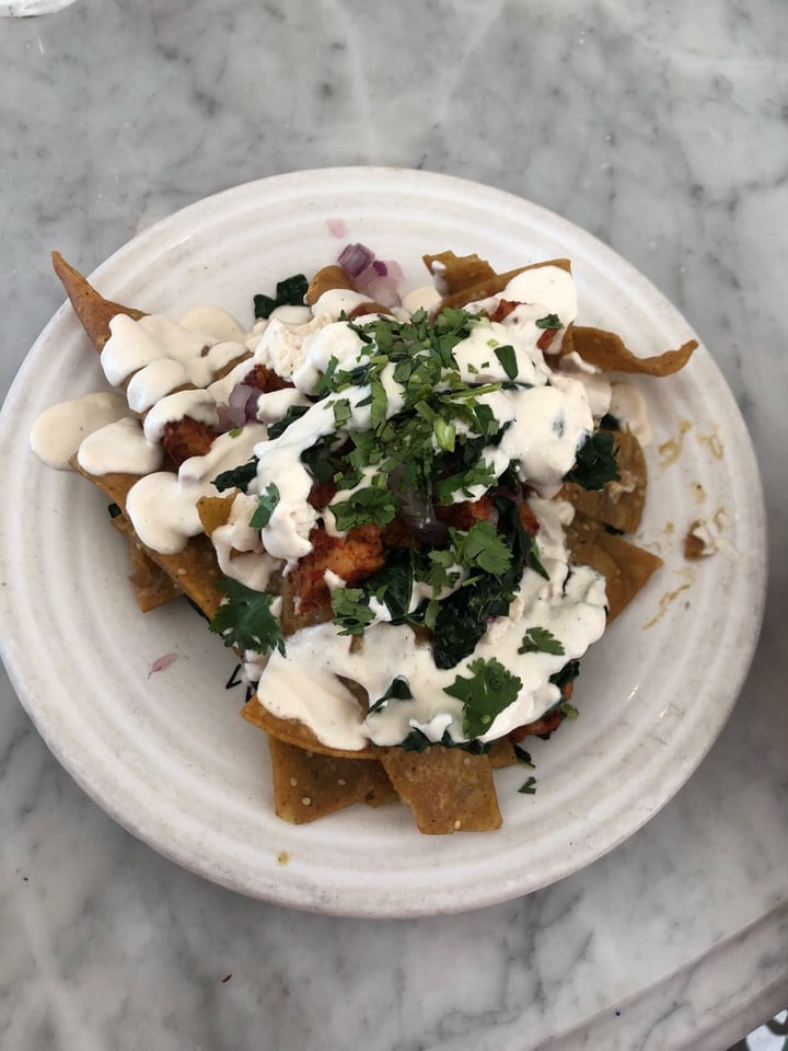 review photo of Cafe Gratitude San Diego Festive - Chilaquiles shared by @bellennia on 21 Jul 2019 - review