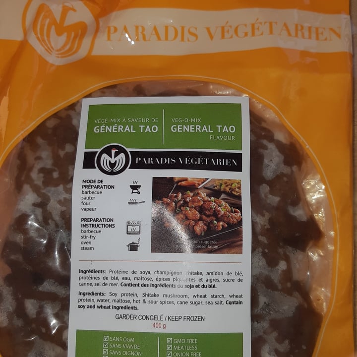 photo of Paradis Vegetarien General Tao shared by @remi on  12 Dec 2021 - review