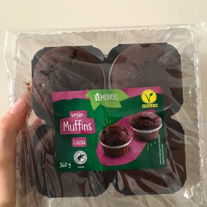photo of Vemondo Vegan Muffins Cocoa shared by @francineveg on  05 Jan 2022 - review