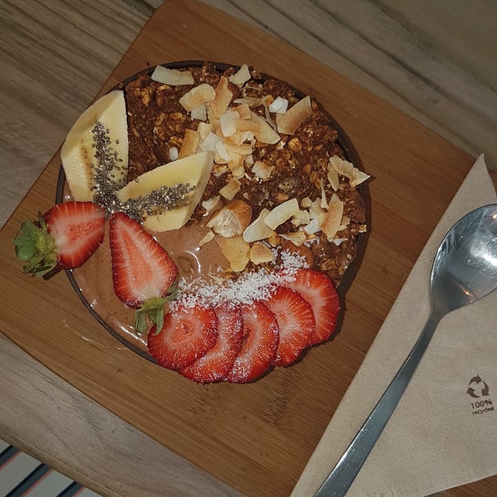 photo of Nourish'd Observatory Naughty Nutter Smoothie Bowl shared by @georgina98 on  28 Jul 2020 - review