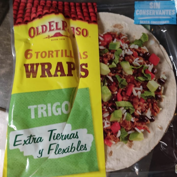 photo of Old El Paso 6 tortillas sin gluten shared by @raffa70s70 on  28 Feb 2021 - review