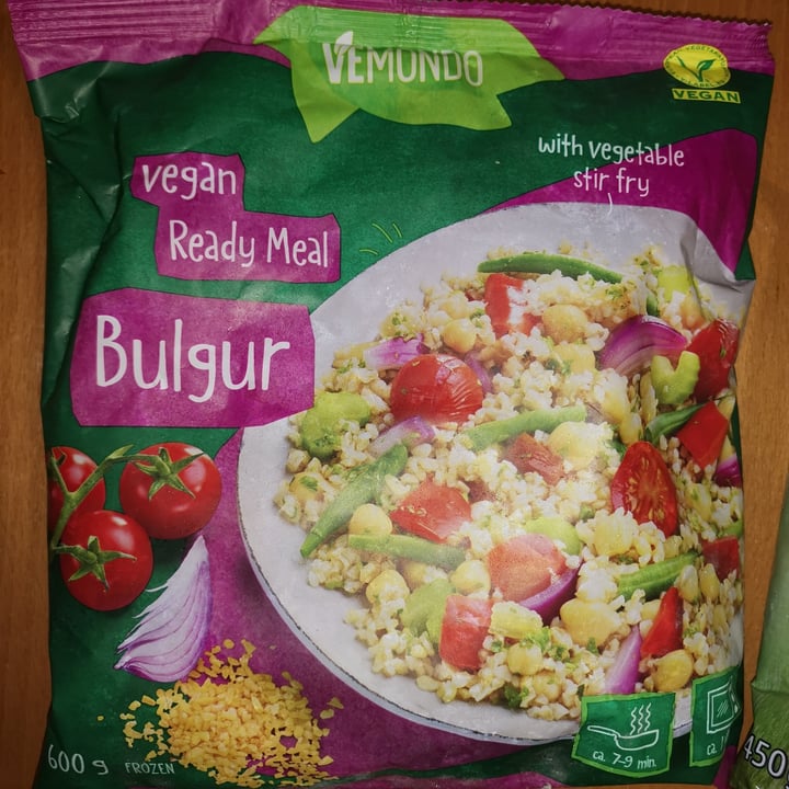 photo of Vemondo Vegan ready meal bulgur shared by @penny10 on  26 Mar 2022 - review