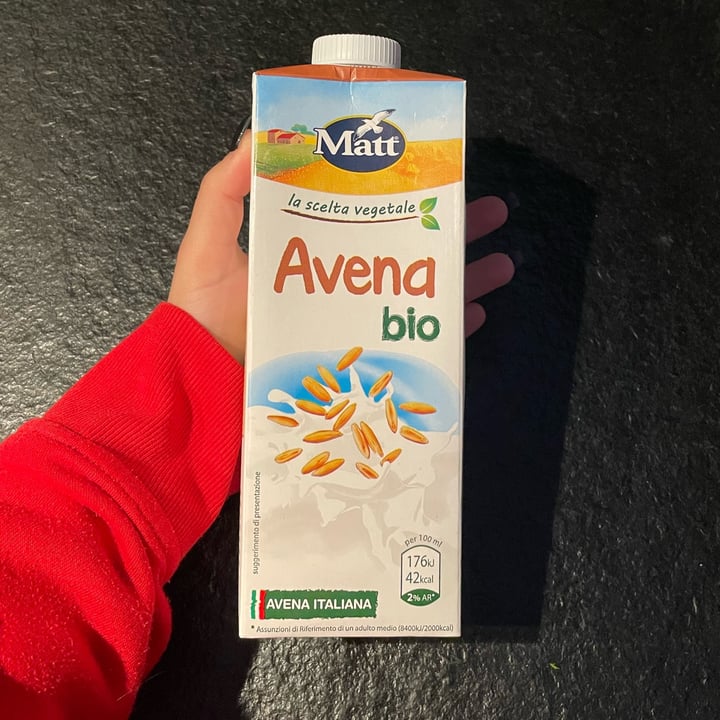 photo of Matt Bevanda vegetale di avena bio shared by @ppannalisa on  16 Dec 2021 - review