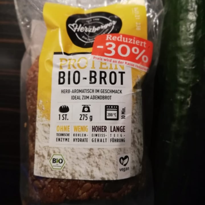 photo of Herzberger Protein Brot shared by @mareikeks on  10 Feb 2021 - review