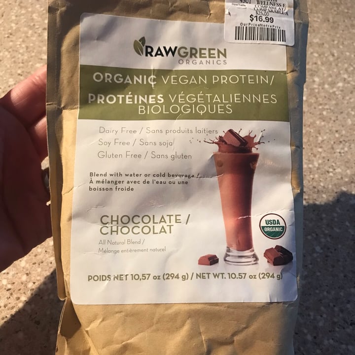 review photo of Raw green organic Organic vegan protein shared by @crg4411 on 22 Aug 2019 - review