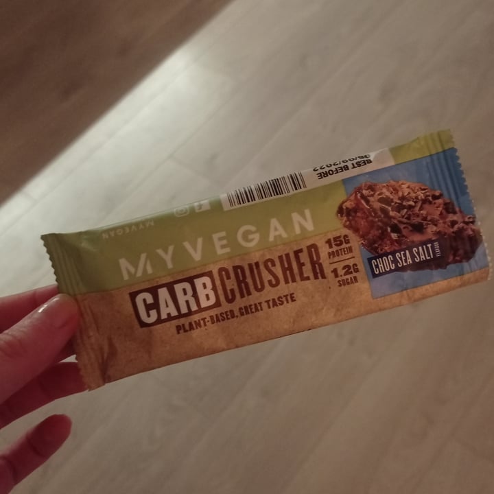 photo of MYVEGAN Carb Crusher - Chocolate Sea Salt shared by @martajan on  17 May 2022 - review