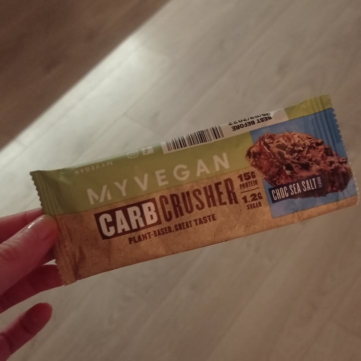 review photo of MYVEGAN Carb Crusher - Chocolate Sea Salt shared by @martajan on 17 May 2022 - review