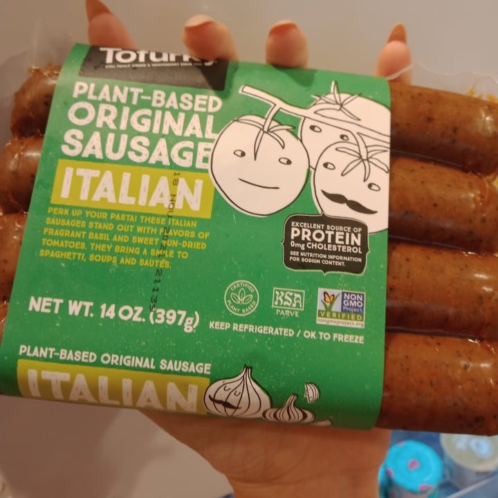 Tofurky Plantbased Sausages Italian Review abillion
