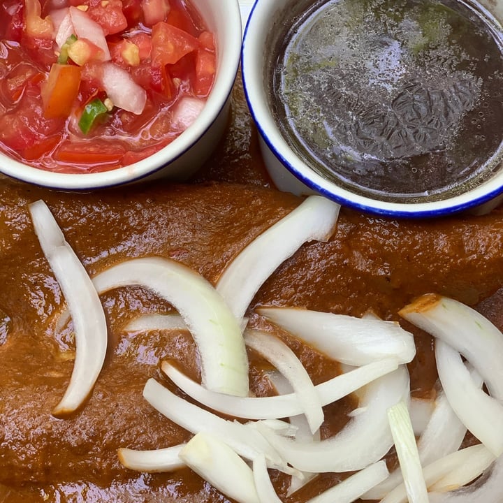 review photo of La Cueva del Chango Mole Enchiladas shared by @earthvelvet on 12 Jun 2021 - review