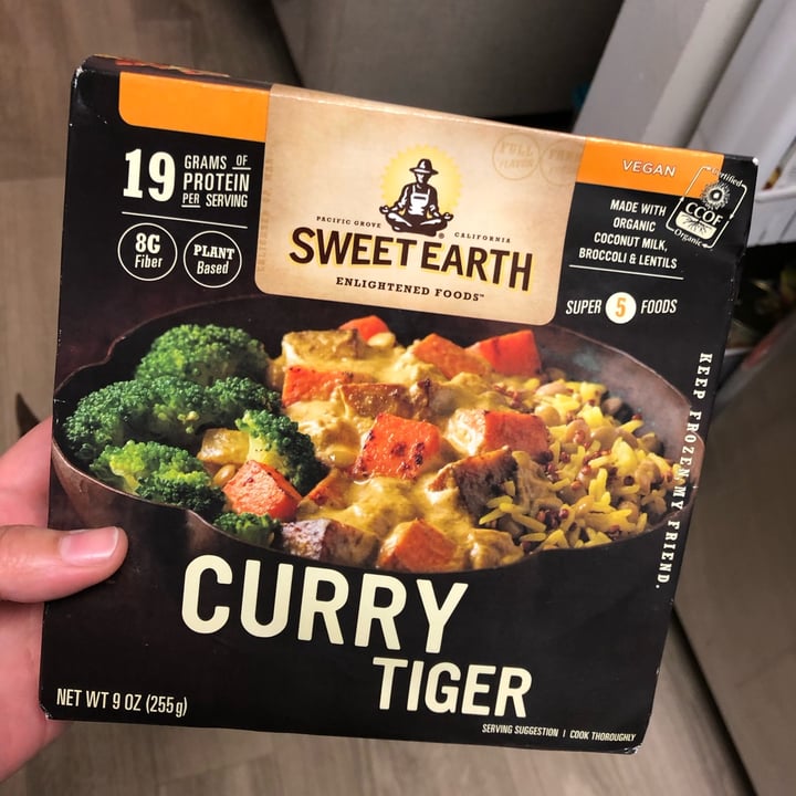 photo of Sweet Earth Curry Tiger shared by @valeskafreire on  10 Jan 2022 - review