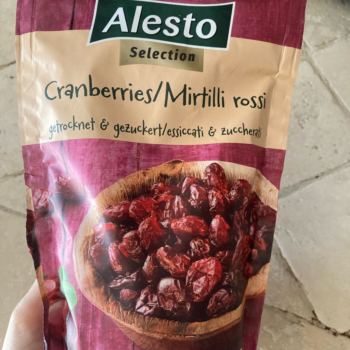cranberries séchées - Alesto - 250 g