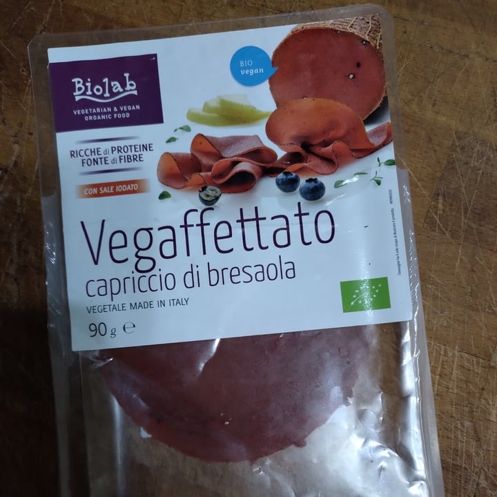 photo of Biolab Carpaccio Di "Bresaola" Plantbased shared by @frapol310 on  30 Jun 2022 - review
