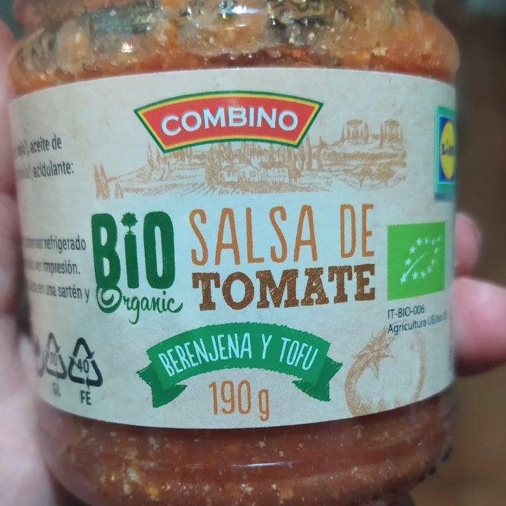 photo of Combino Salsa de tomate berenjena y tofu shared by @ardora on  16 Oct 2021 - review