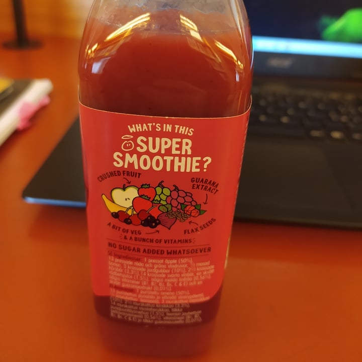 photo of Innocent Energise Super Smoothie shared by @sisvegan on  10 Apr 2022 - review